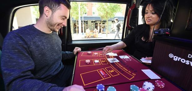 Casino im taxi kofferraum