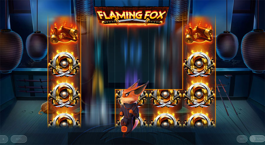 Flaming Fox Slot Screenshot